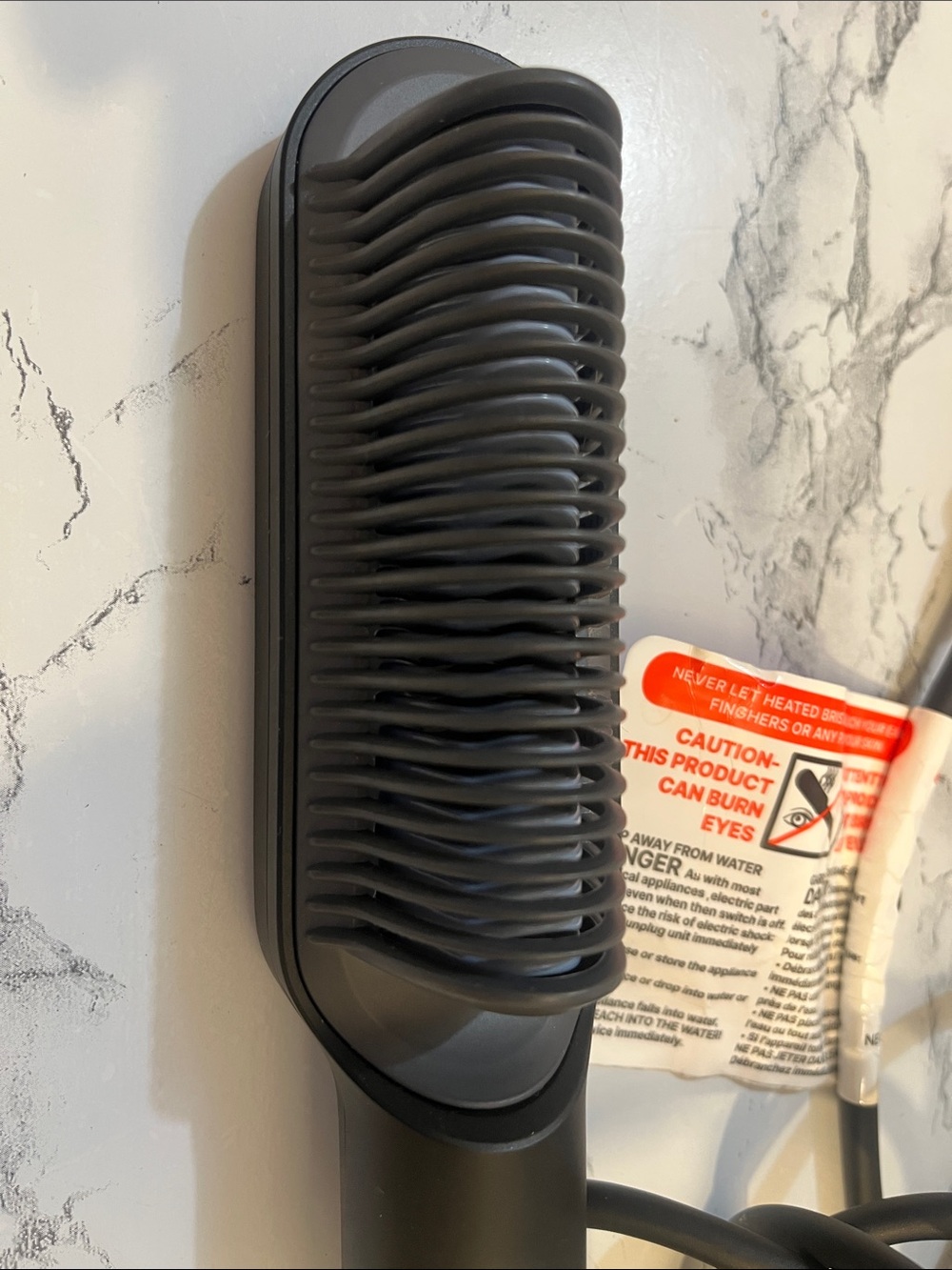 Tymo ring Hair Straightening Brush - Sleek Heated Styling Tool - Picture 2 of 4